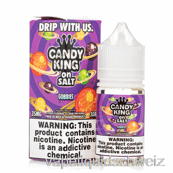 Gobbies - Candy King Salts - 30ml 35mg Vape Ohne Nikotin